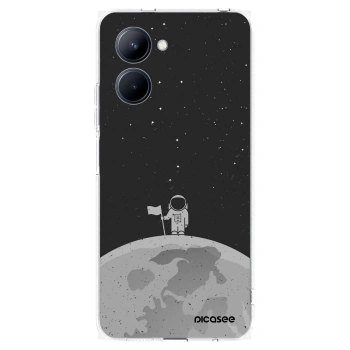 Picasee διαφανής θήκη σιλικόνης Realme C33 (2023) - Astronaut