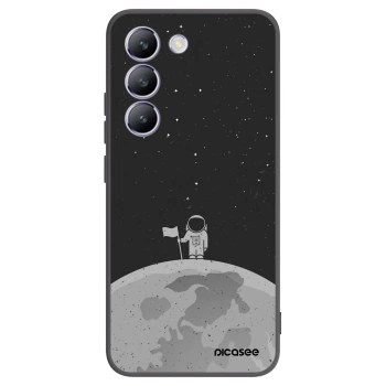 Picasee Μαύρη θήκη σιλικόνης για Vivo V40 SE 5G - Astronaut