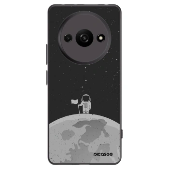 Picasee Μαύρη θήκη σιλικόνης για Xiaomi Redmi A3 - Astronaut