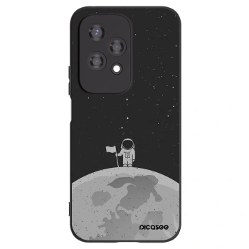 Picasee Μαύρη θήκη σιλικόνης για Honor 200 Lite - Astronaut