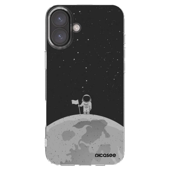 Picasee διαφανής θήκη σιλικόνης Apple iPhone 16 Plus - Astronaut