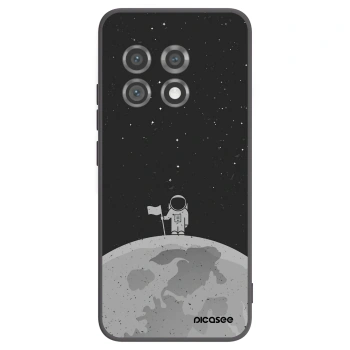 Picasee Μαύρη θήκη σιλικόνης για OnePlus 11 5G - Astronaut