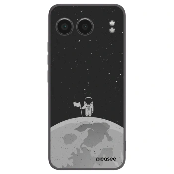 Picasee Μαύρη θήκη σιλικόνης για OnePlus Nord 4 - Astronaut