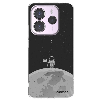 Picasee διαφανής θήκη σιλικόνης Xiaomi Redmi Note 14 5G - Astronaut
