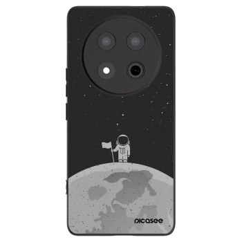 Picasee Μαύρη θήκη σιλικόνης για Honor Magic7 Lite 5G - Astronaut