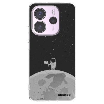 Picasee διαφανής θήκη σιλικόνης Xiaomi Redmi Note 14 4G - Astronaut