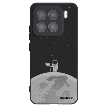 Picasee Μαύρη θήκη σιλικόνης για Xiaomi 15 - Astronaut