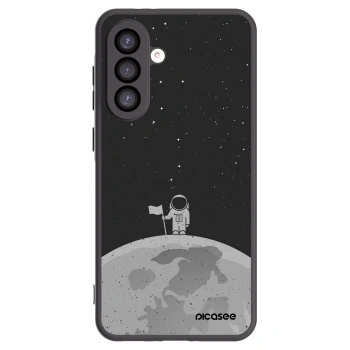Picasee Μαύρη θήκη σιλικόνης για Samsung Galaxy A26 5G A266B - Astronaut
