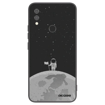 Picasee Μαύρη θήκη σιλικόνης για Xiaomi Redmi Note 7 - Astronaut