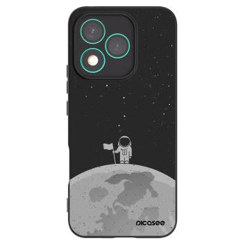Picasee Μαύρη θήκη σιλικόνης για Honor 400 Lite 5G - Astronaut