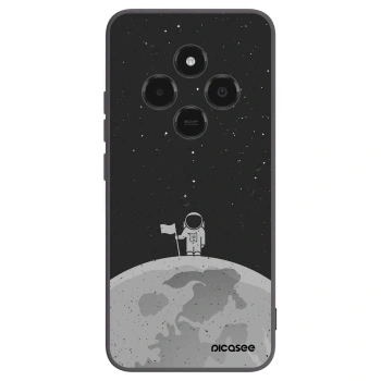 Picasee Μαύρη θήκη σιλικόνης για Xiaomi Poco C75 - Astronaut