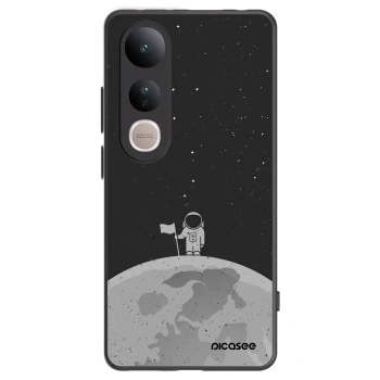 Picasee Μαύρη θήκη σιλικόνης για Vivo V50 Lite 5G - Astronaut