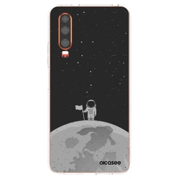 Picasee διαφανής θήκη σιλικόνης Huawei P30 - Astronaut