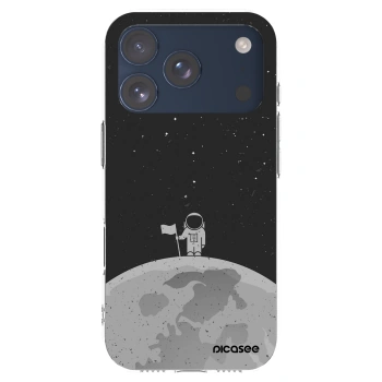 Picasee διαφανής θήκη σιλικόνης Apple iPhone 17 Pro - Astronaut