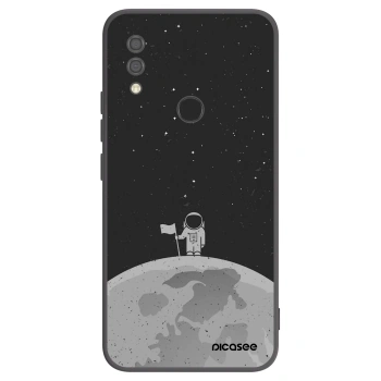 Picasee Μαύρη θήκη σιλικόνης για Xiaomi Redmi 7 - Astronaut