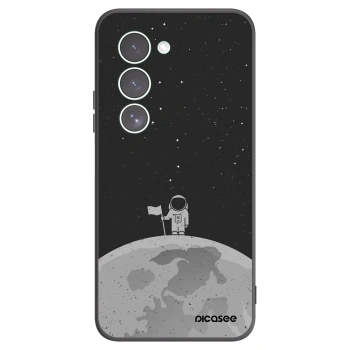 Picasee Μαύρη θήκη σιλικόνης για Xiaomi Redmi 15 5G - Astronaut