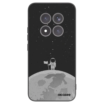 Picasee Μαύρη θήκη σιλικόνης για Xiaomi Redmi Note 15 Pro+ - Astronaut
