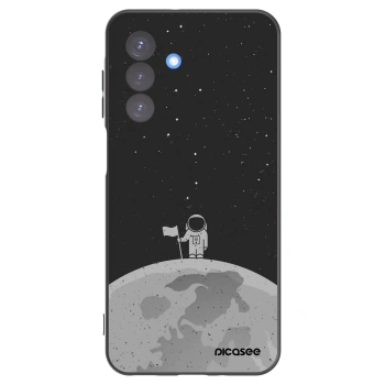 Picasee Μαύρη θήκη σιλικόνης για Samsung Galaxy A17 5G - Astronaut
