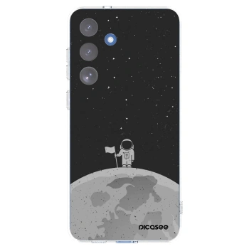 Picasee διαφανής θήκη σιλικόνης Samsung Galaxy S25 FE 5G - Astronaut