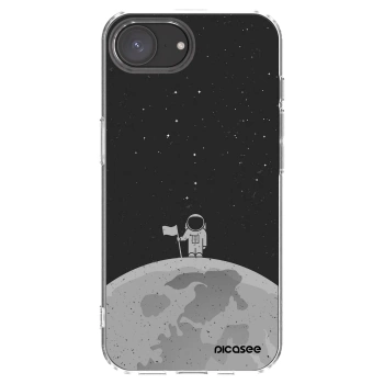 Picasee διαφανής θήκη σιλικόνης Apple iPhone 17e - Astronaut
