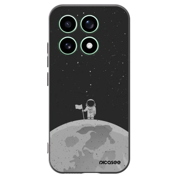 Picasee Μαύρη θήκη σιλικόνης για Xiaomi 17 - Astronaut
