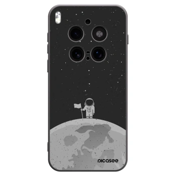 Picasee Μαύρη θήκη σιλικόνης για Vivo X300 Pro - Astronaut