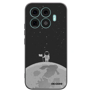 Picasee Μαύρη θήκη σιλικόνης για Xiaomi 17T - Astronaut