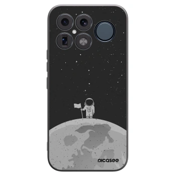 Picasee Μαύρη θήκη σιλικόνης για Xiaomi Poco F8 Ultra - Astronaut