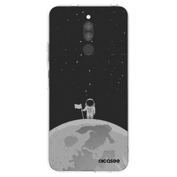 Picasee διαφανής θήκη σιλικόνης Xiaomi Redmi 8 - Astronaut