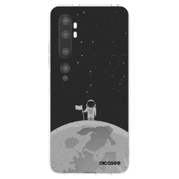 Picasee διαφανής θήκη σιλικόνης Xiaomi Mi Note 10 (Pro) - Astronaut