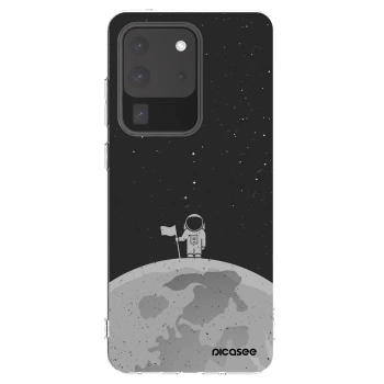 Picasee διαφανής θήκη σιλικόνης Samsung Galaxy S20 Ultra 5G G988F - Astronaut