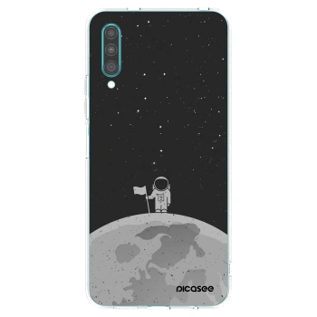 Picasee διαφανής θήκη σιλικόνης Samsung Galaxy A30s A307F - Astronaut