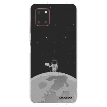 Picasee διαφανής θήκη σιλικόνης Samsung Galaxy Note 10 Lite N770F - Astronaut