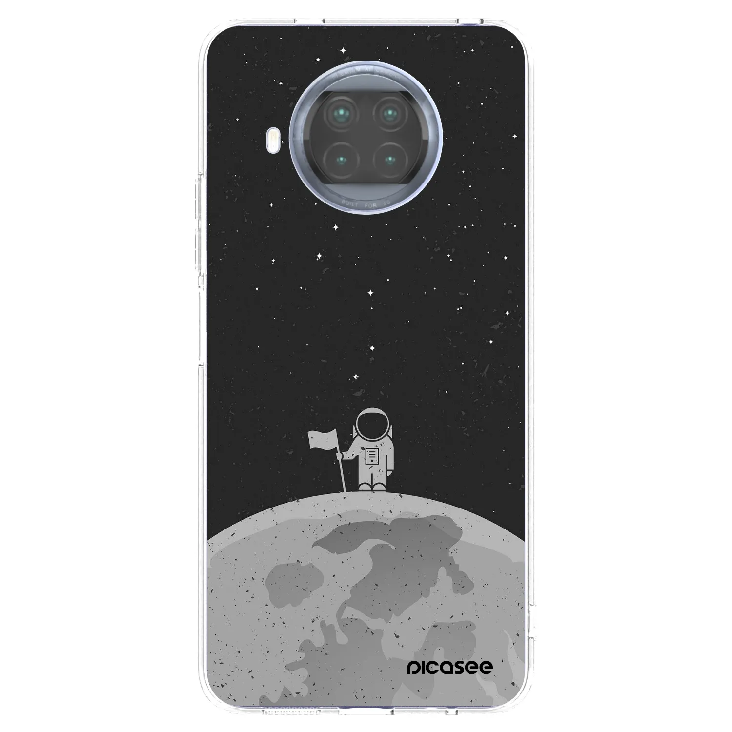 Picasee διαφανής θήκη σιλικόνης Xiaomi Mi 10T Lite - Astronaut