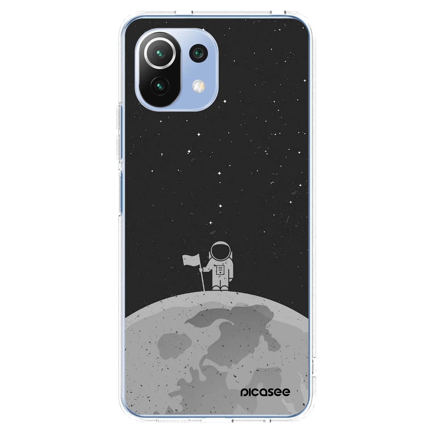 Picasee διαφανής θήκη σιλικόνης Xiaomi Mi 11 Lite - Astronaut