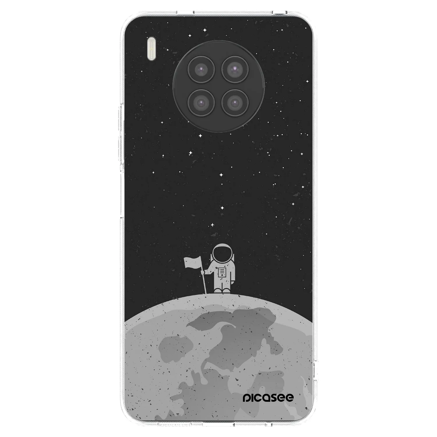 Picasee διαφανής θήκη σιλικόνης Huawei Nova 8i - Astronaut