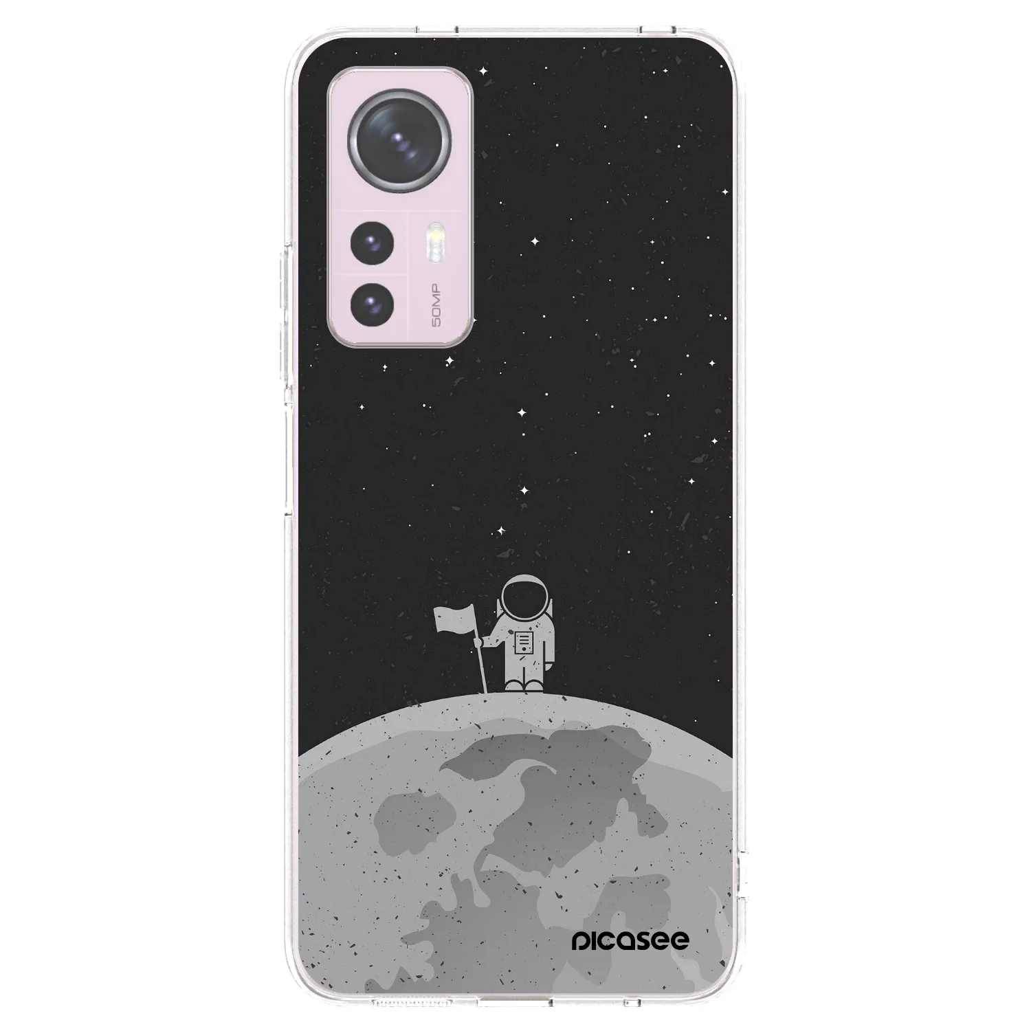 Picasee διαφανής θήκη σιλικόνης Xiaomi 12 - Astronaut