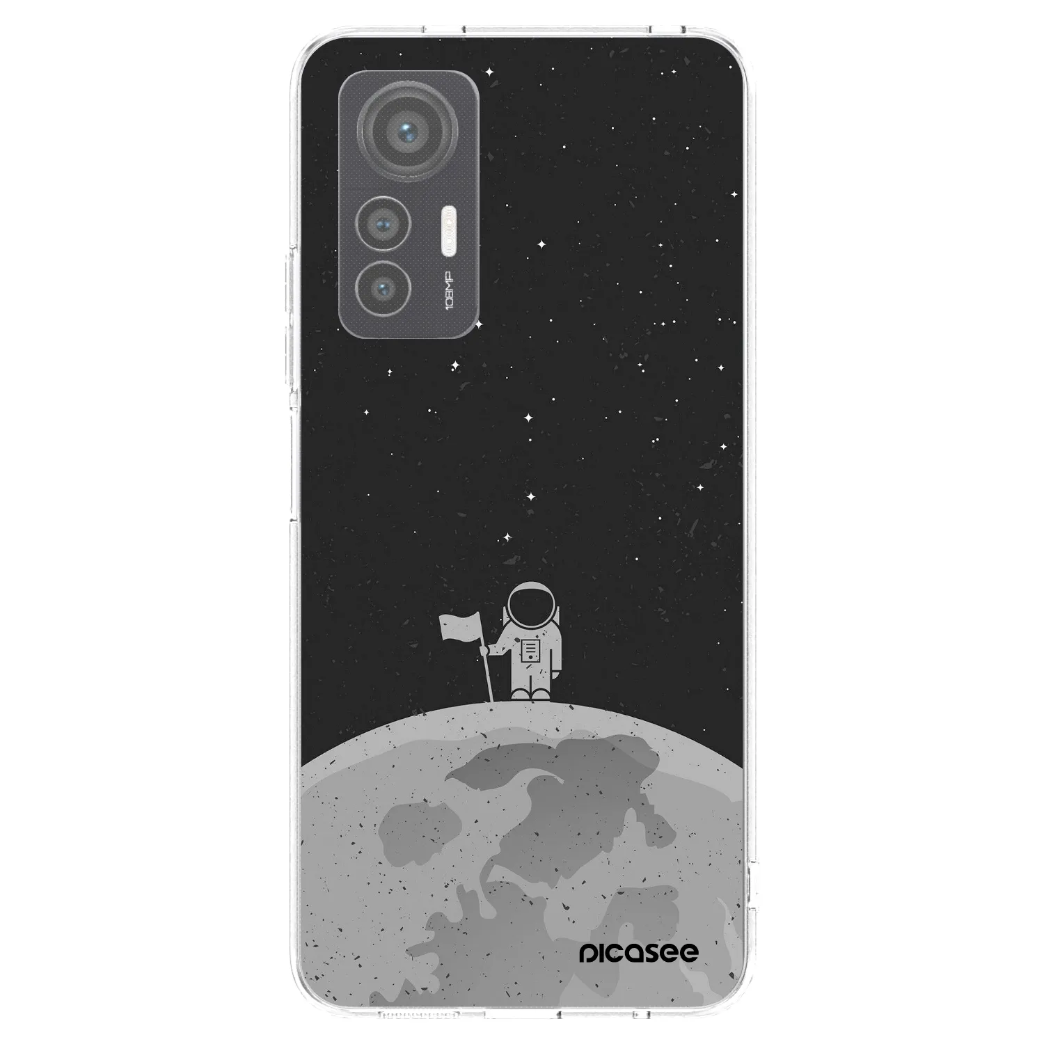Picasee διαφανής θήκη σιλικόνης Xiaomi 12 Lite - Astronaut