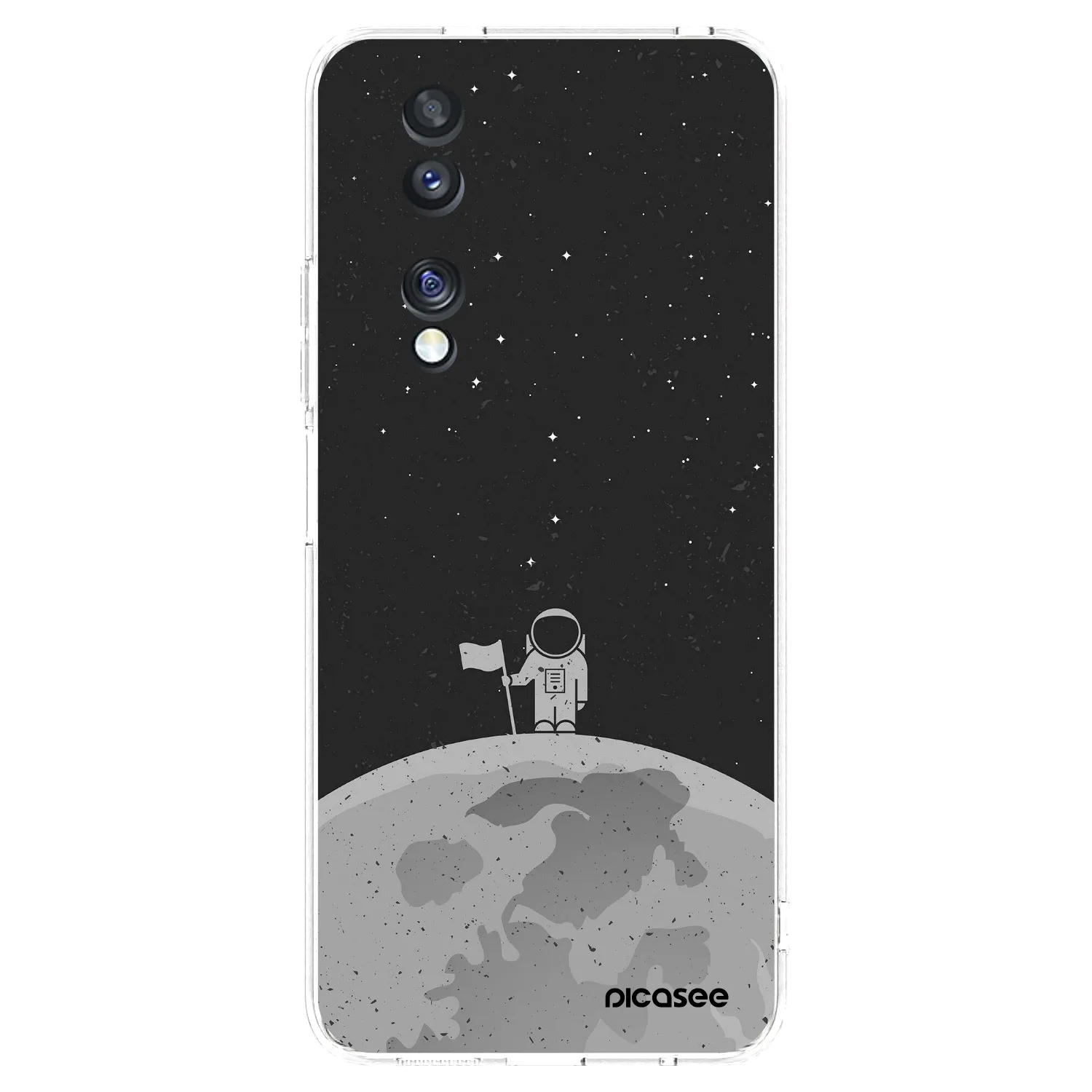 Picasee διαφανής θήκη σιλικόνης Honor 70 - Astronaut