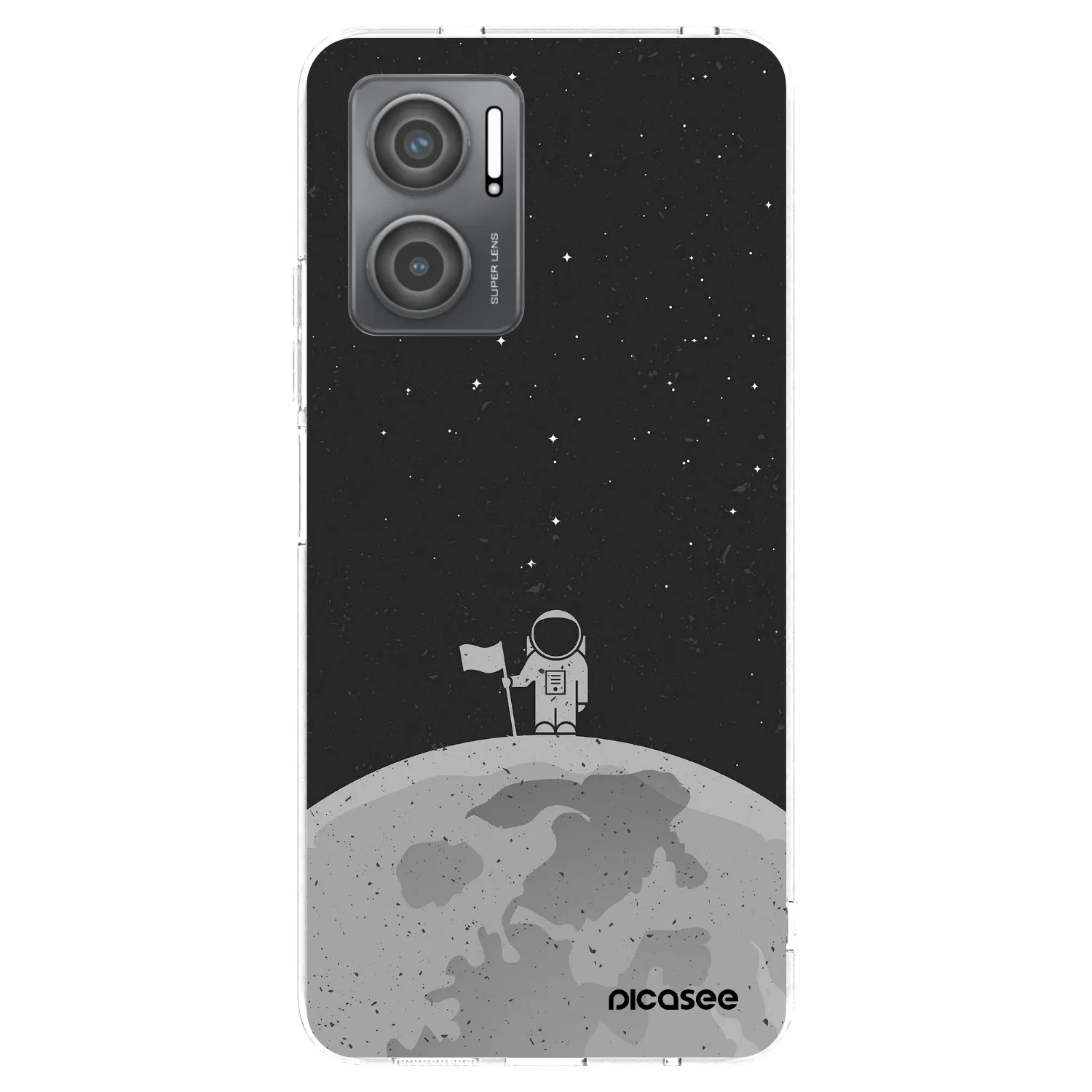 Picasee διαφανής θήκη σιλικόνης Xiaomi Redmi 10 5G - Astronaut