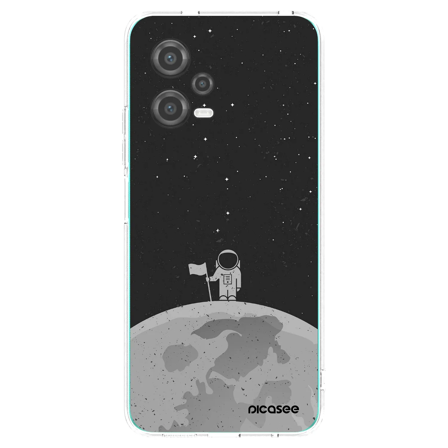 Picasee διαφανής θήκη σιλικόνης Xiaomi Poco X5 - Astronaut