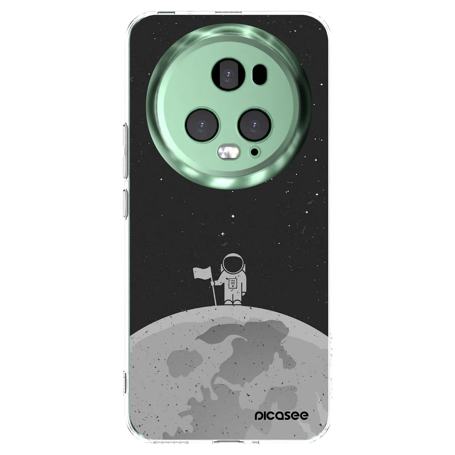 Picasee διαφανής θήκη σιλικόνης Honor Magic5 Pro - Astronaut