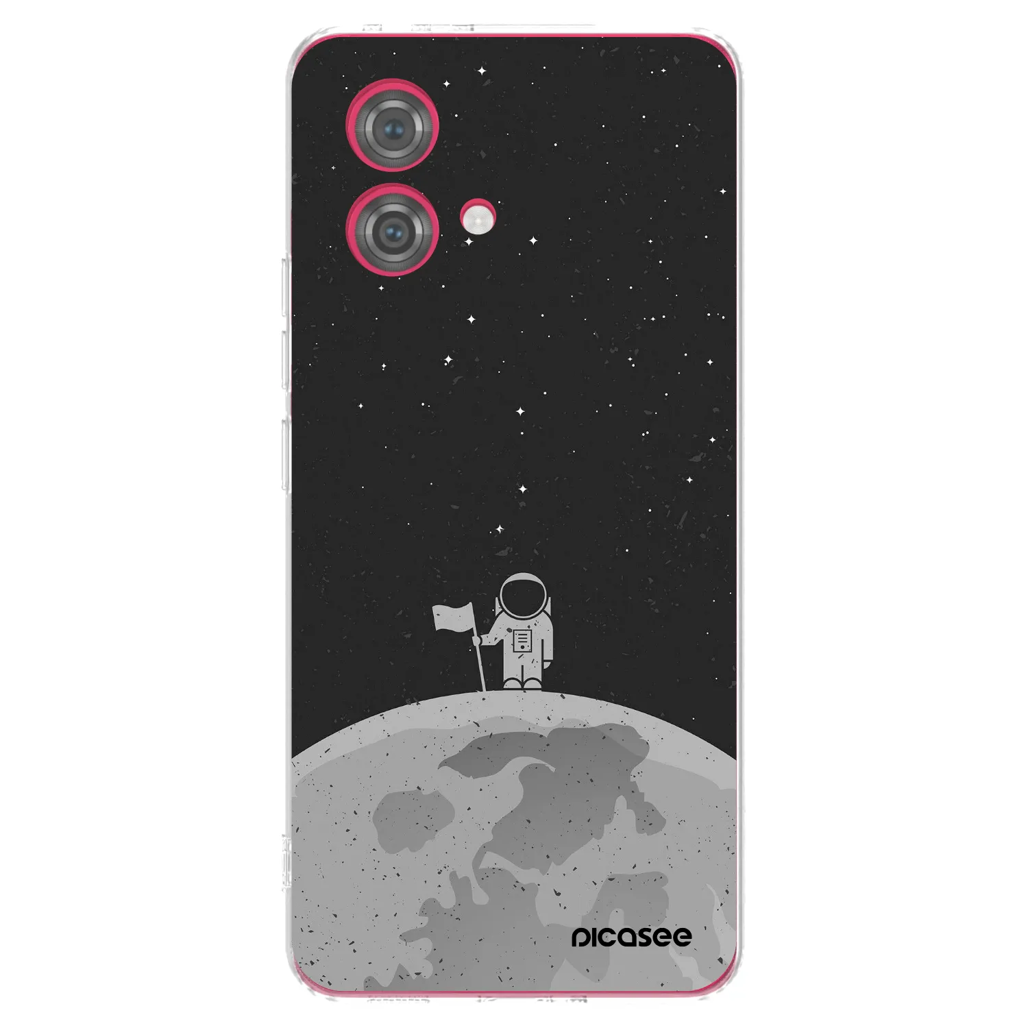 Picasee διαφανής θήκη σιλικόνης Motorola Moto G84 5G - Astronaut