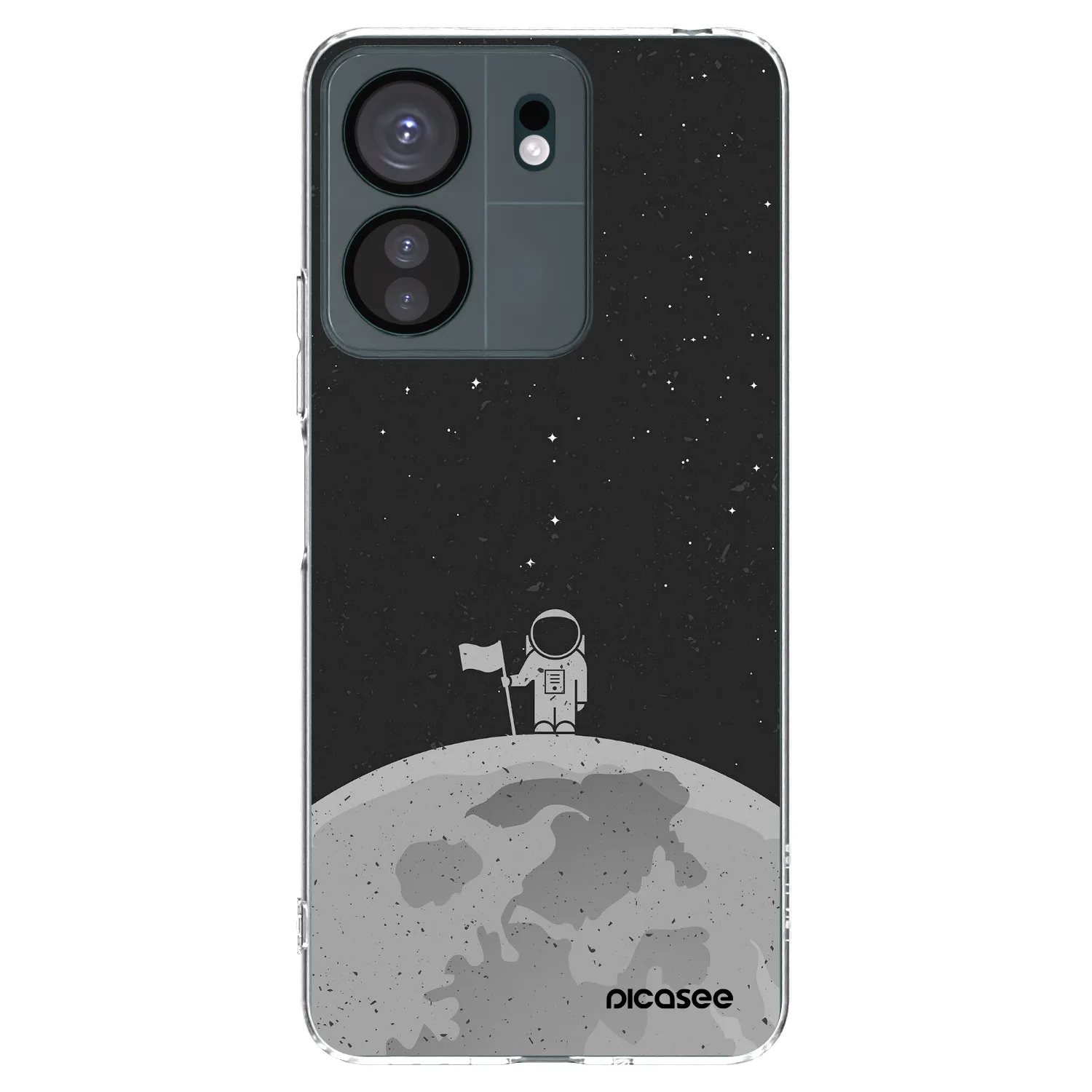 Picasee διαφανής θήκη σιλικόνης Xiaomi Redmi 13C 4G - Astronaut