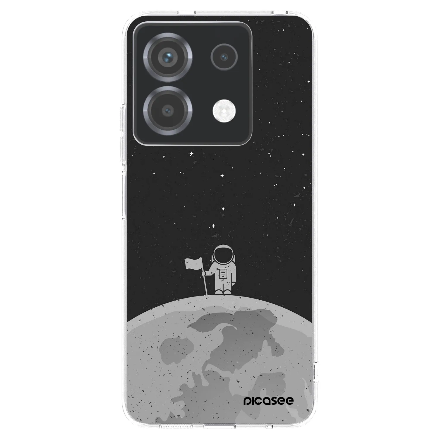 Picasee διαφανής θήκη σιλικόνης Xiaomi Poco X6 - Astronaut