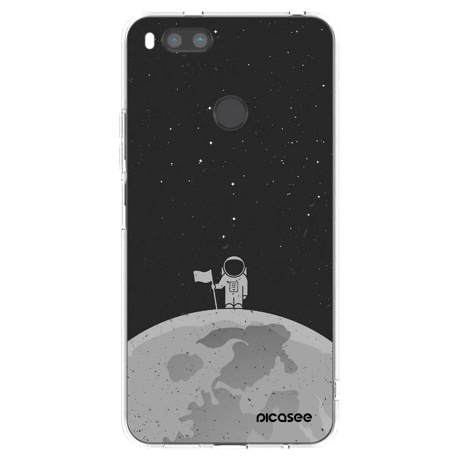 Picasee διαφανής θήκη σιλικόνης Xiaomi Mi A1 Global - Astronaut