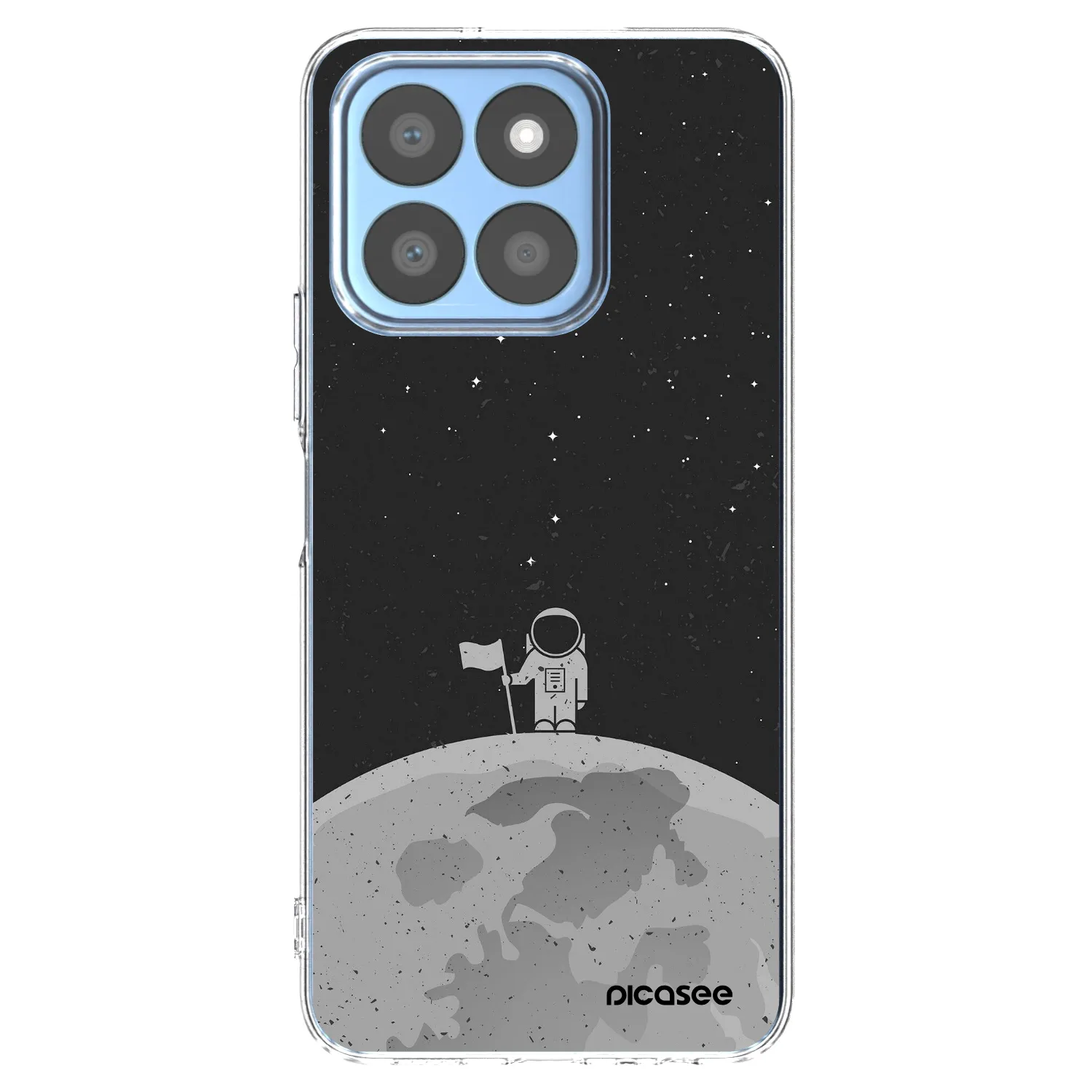 Picasee διαφανής θήκη σιλικόνης Honor X8b - Astronaut