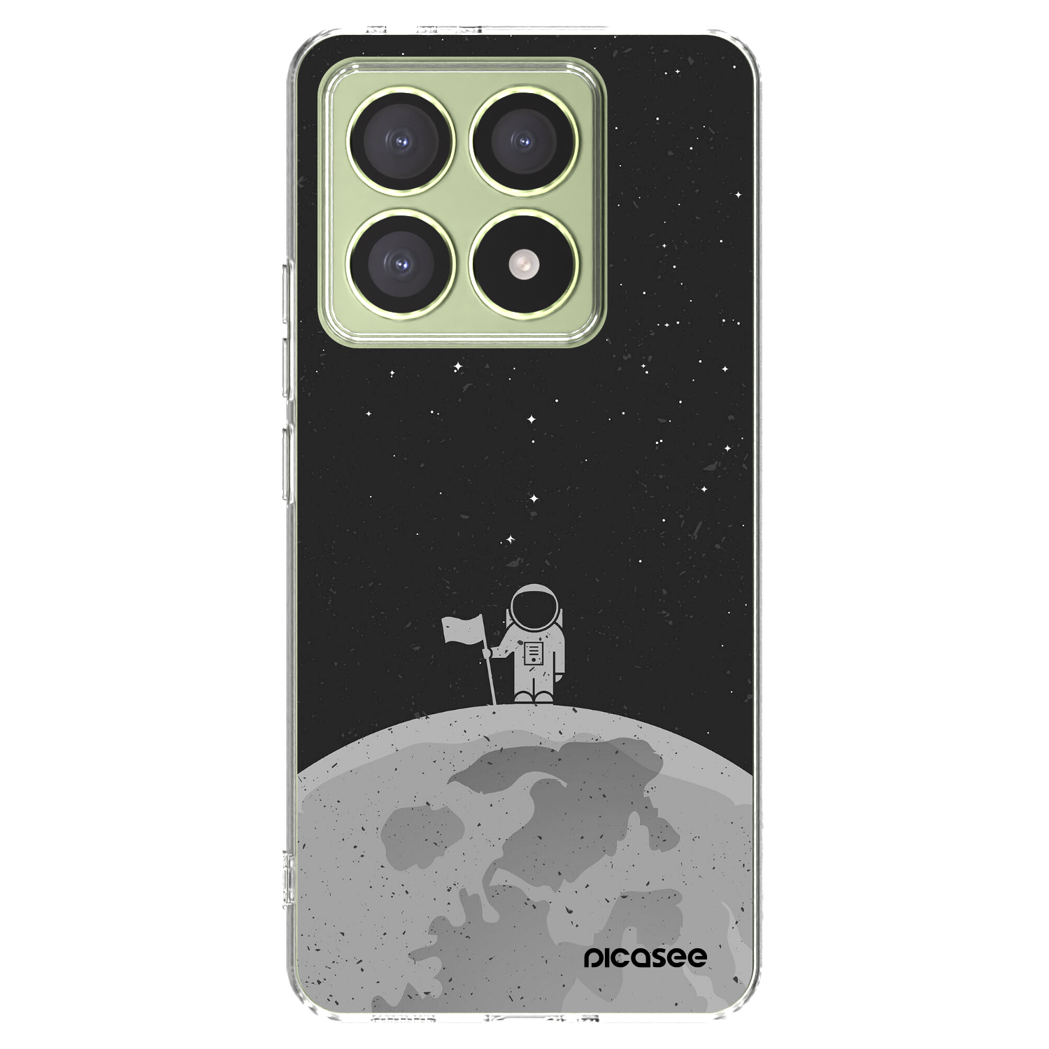 Picasee διαφανής θήκη σιλικόνης Xiaomi 14T - Astronaut