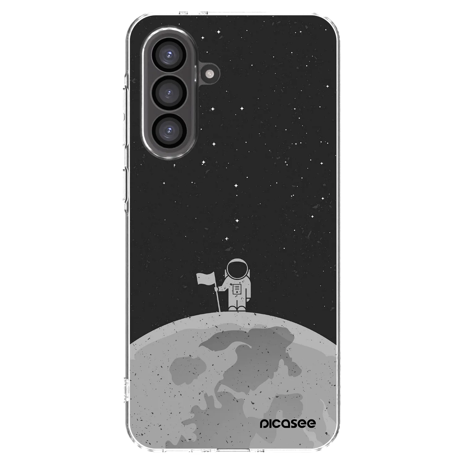 Picasee διαφανής θήκη σιλικόνης Samsung Galaxy A56 5G A566B - Astronaut