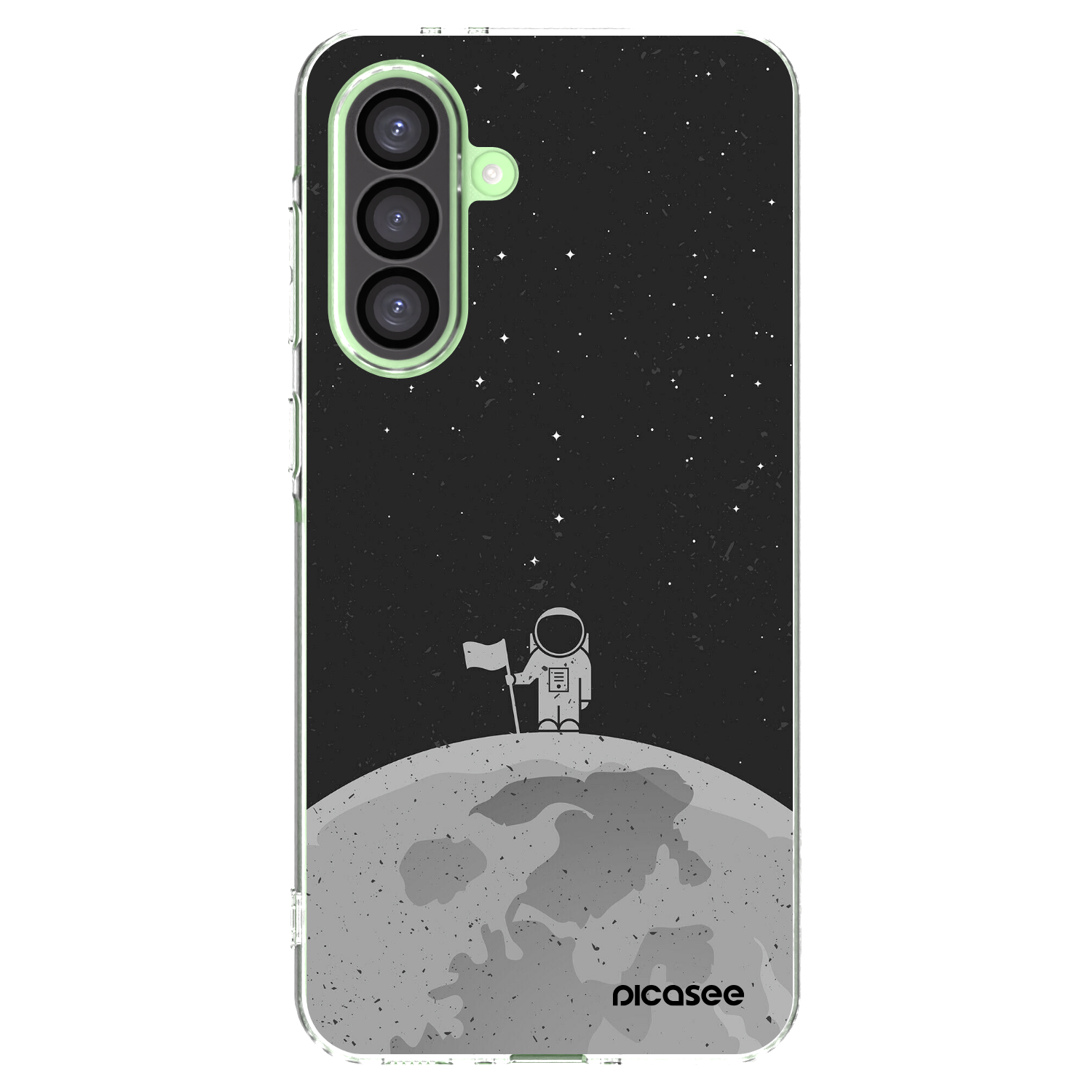 Picasee διαφανής θήκη σιλικόνης Samsung Galaxy A26 5G A266B - Astronaut